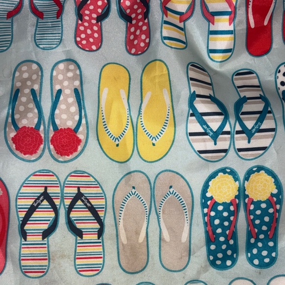 Flip Flop Pattern Drawstring Thirty one Bag - Picture 6 of 9